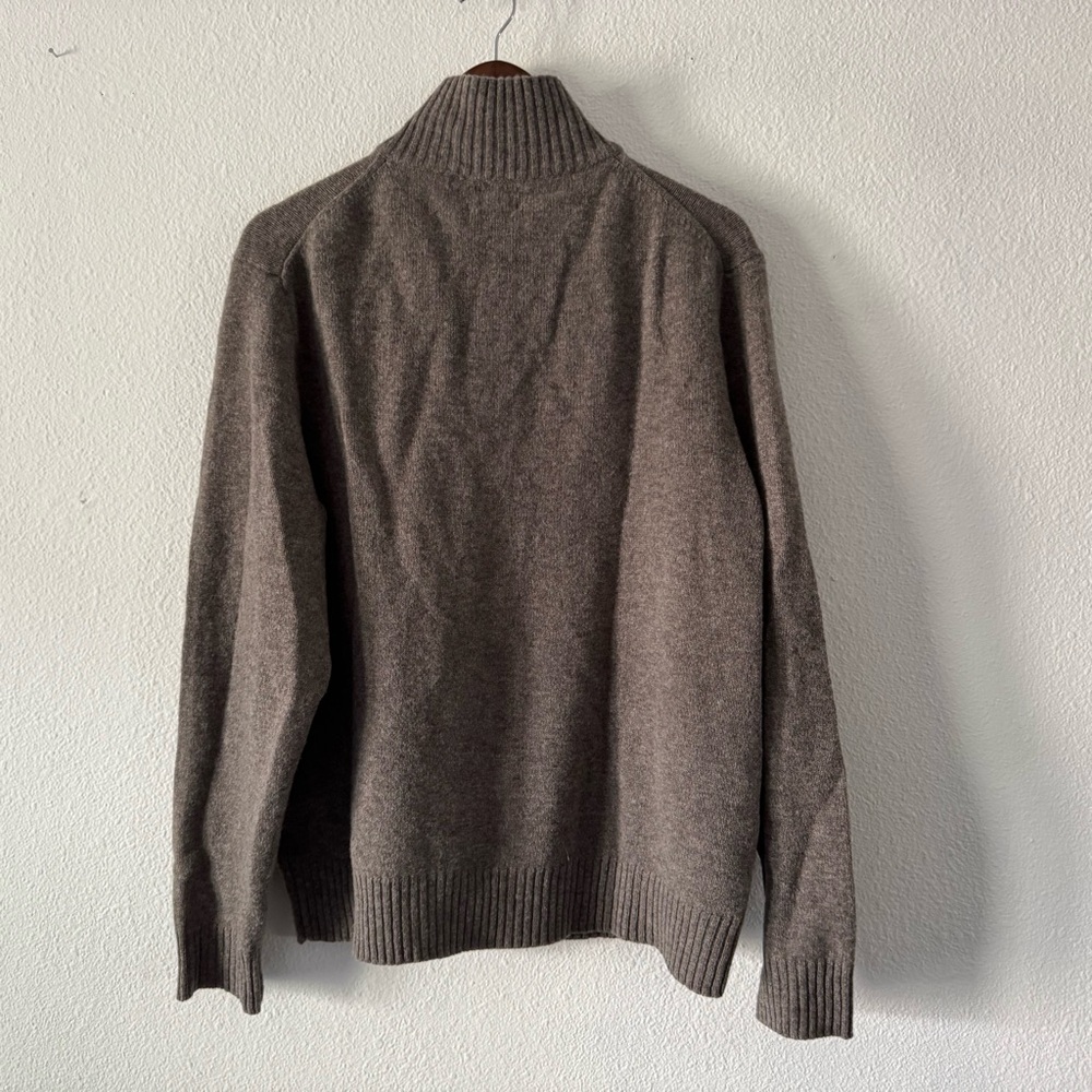 J Crew Mens Wool Preppy Sweater Old Money Minimalist XL Classic Unisex - Picture 11 of 13
